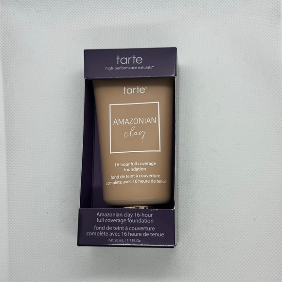 NEW Tarte Amazonian Clay 16-Hour Full Coverage Foundation Tan Deep Neutral - Picture 4 of 4